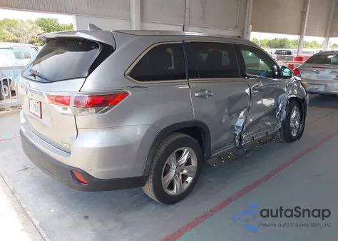 2015 Toyota Highlander Limited V6 from USA, damaged, VIN 5TDYKRFH4FS084294